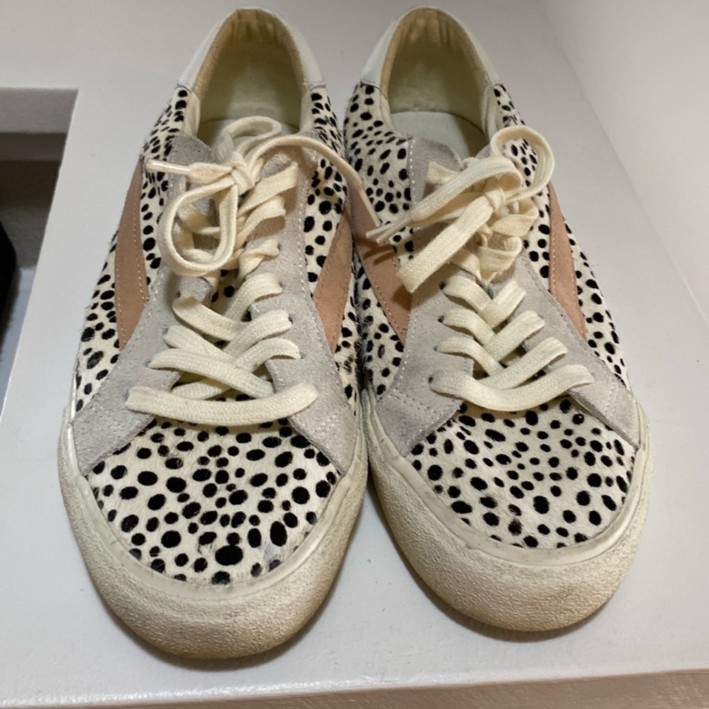 Madewell leopard print tennis